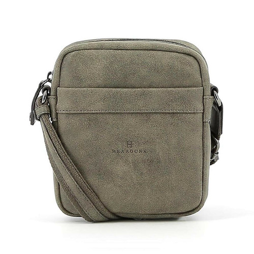 Sacoche DIFFERENCE Taupe Eli Taupe Hexagona LES ESSENTIELS HOMME