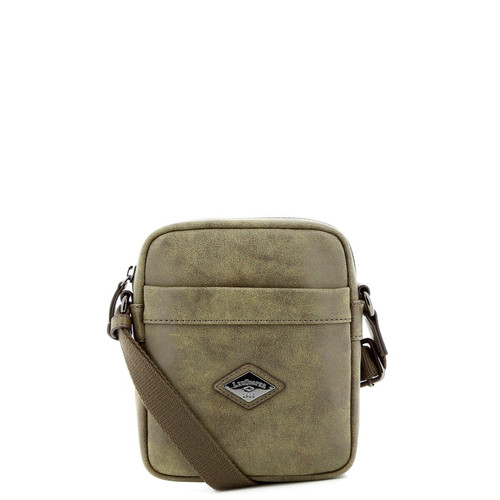 Lee Cooper Maroquinerie - Sacoche DESERT Taupe Zane - Sacs & sacoches homme