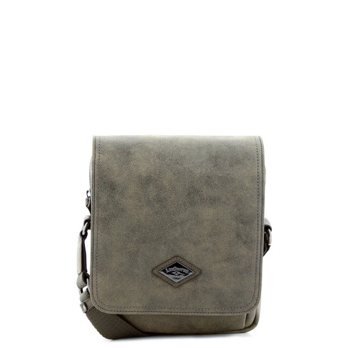 Lee Cooper Maroquinerie - Sacoche DESERT Taupe Sammy - Sacs & sacoches homme