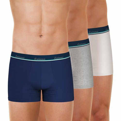 Eminence - Lot de 3 boxers homme coton stretch - French Days