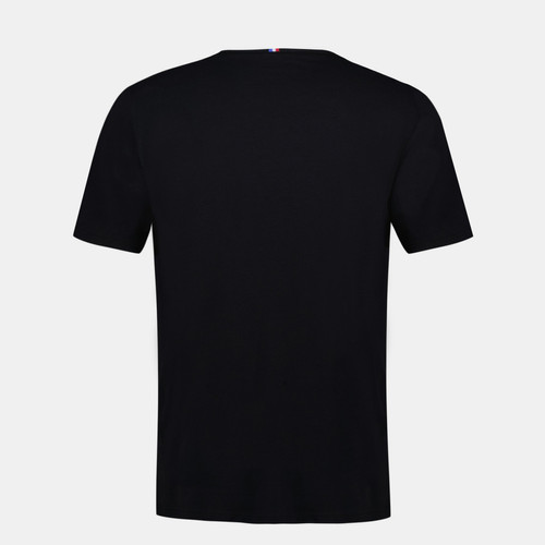 T-shirt noir Monochrome SS N°1  en coton T-shirt / Polo homme