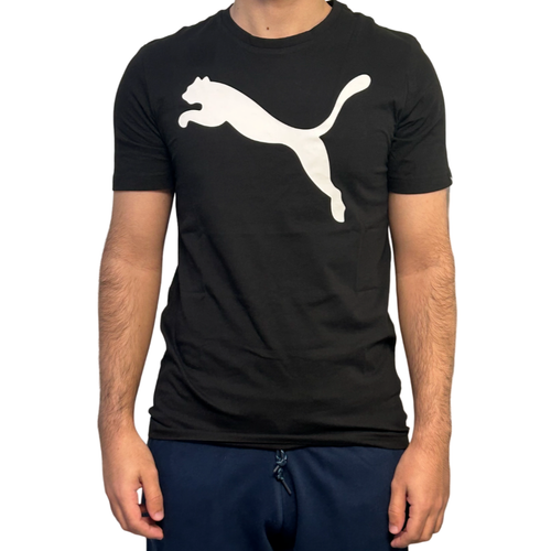 Puma - T-Shirt noir pour homme - Sélection Mode Fête des Pères La Mode Homme