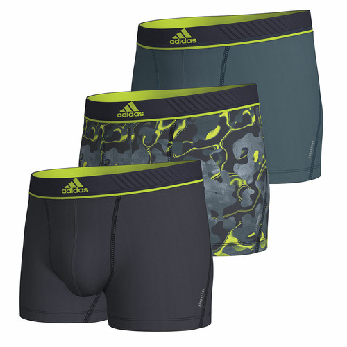 Adidas Underwear - Lot de 3 boxers homme Active Micro Flex Eco Adidas - Sous-vêtement homme & pyjama