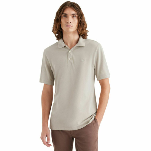 Dockers - Polo beige en coton - T-shirt / Polo homme