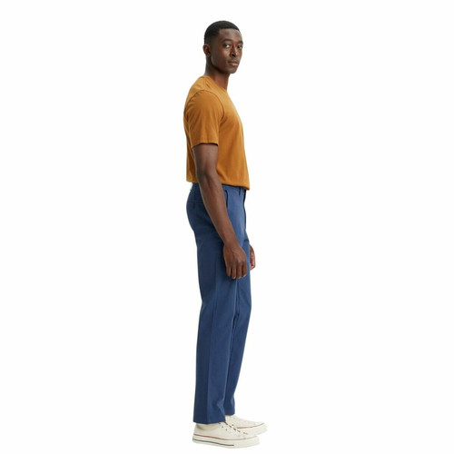 Pantalon chino slim Motion bleu en coton Dockers
