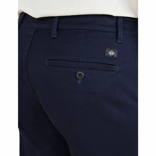 Pantalon chino slim Original bleu marine en coton Dockers