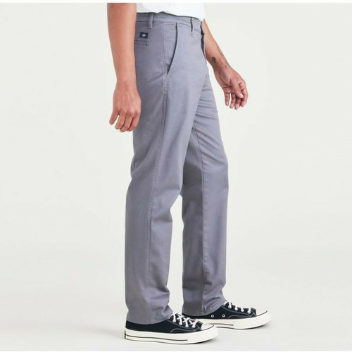 Pantalon chino slim Original gris en coton Dockers