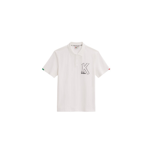 Kickers - Polo manches courtes unisexe blanc - t shirts blancs homme
