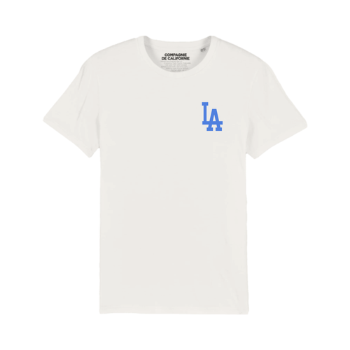 Compagnie de Californie - Tee-shirt manches courtes LA blanc cassé - Vetements femme