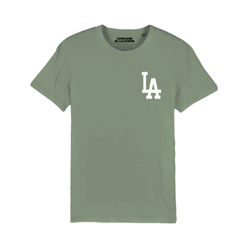 Tee-shirt MC - LA Gris foncé Compagnie de Californie Mode femme
