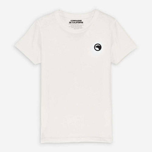 Compagnie de Californie - Tee-shirt manches courtes S TO S blanc cassé - T shirts manches courtes femme blanc