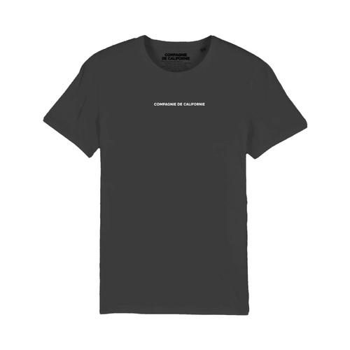 Compagnie de Californie - Tee-shirt manches courtes Pyramide noir - T-shirt manches courtes femme