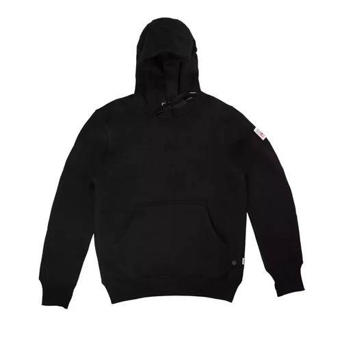 Compagnie de Californie - Sweatshirt noir sweat No Zip Capuche Classique  - Vetements femme