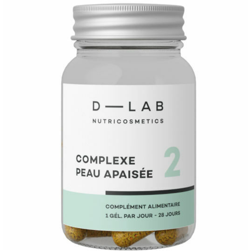 D-Lab - Complexe Peau Apaisée - D-LAB Compléments Alimentaires Peau