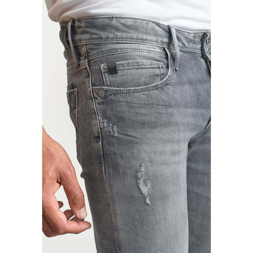 Jeans regular, droit 700/17, longueur 34 gris Le Temps des Cerises LES ESSENTIELS HOMME
