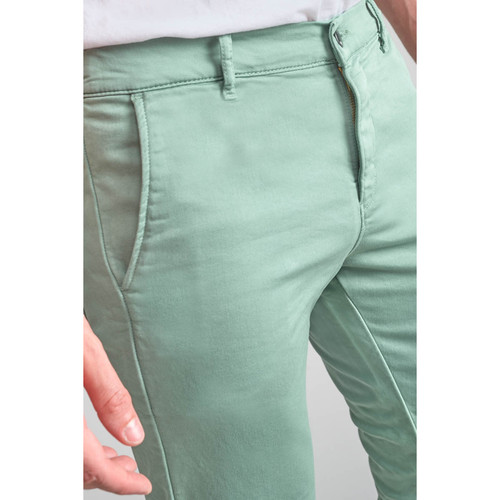 Pantalon chino JOGG vert d'eau Le Temps des Cerises