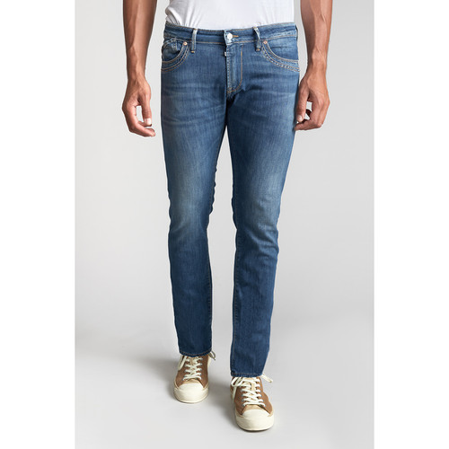 Le Temps des Cerises - Jeans regular, droit 800/12, longueur 34 bleu Marc - Vêtement homme