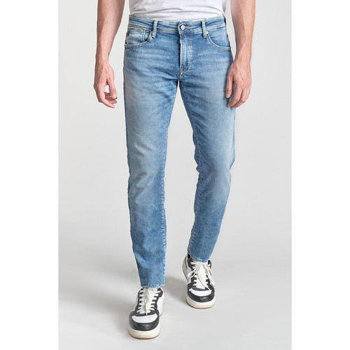 Le Temps des Cerises - Jeans ajusté BLUE JOGG 700/11, longueur 34 bleu en coton Joey - Jeans Slim Homme