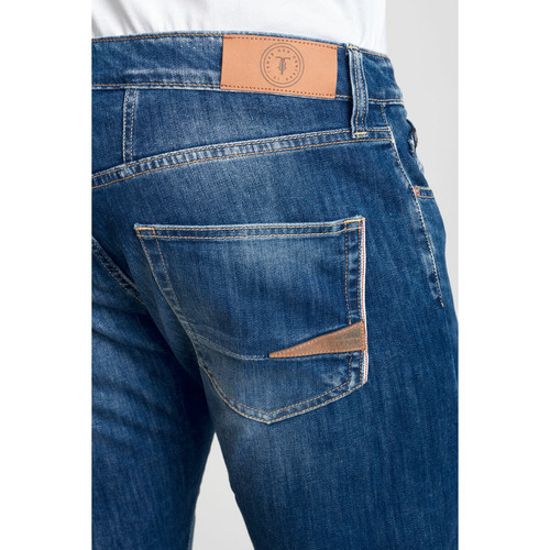 Jeans regular, droit 700/22, longueur 34 bleu en coton Zane Jean homme