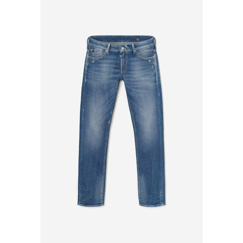 Jeans regular Pazy 800/12, longueur 34 bleu en coton Le Temps des Cerises