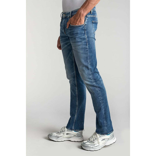Jeans regular, droit 800/12JO, longueur 34 bleu en coton Quinn Jean homme