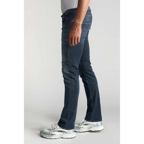 Jeans regular, droit 800/12JO, longueur 34 bleu en coton Sam Le Temps des Cerises