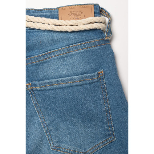 Short en jeans TIKI bleu Le Temps des Cerises