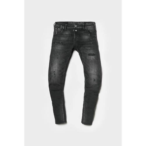 Jeans tapered 903, longueur 34 noir Le Temps des Cerises LES ESSENTIELS HOMME