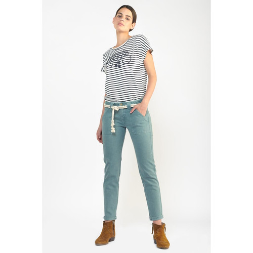 Le Temps des Cerises - Jeans boyfit 200/43, longueur 34 gris Eden - Promo Mode femme