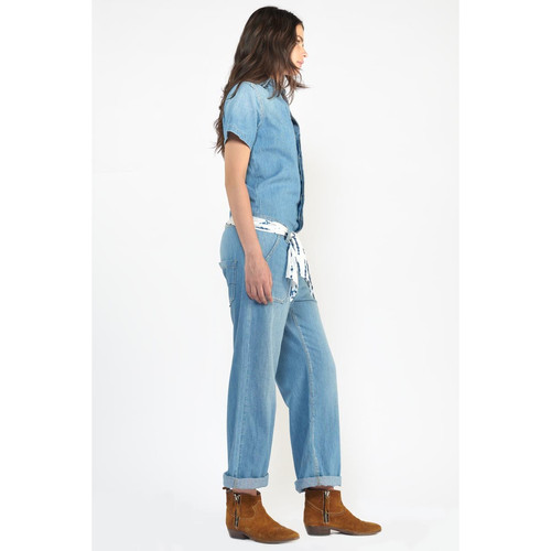 Combinaison droit en jeans WAGGA bleu Combinaison longue