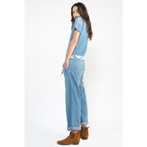 Combinaison droit en jeans WAGGA bleu Le Temps des Cerises Mode femme
