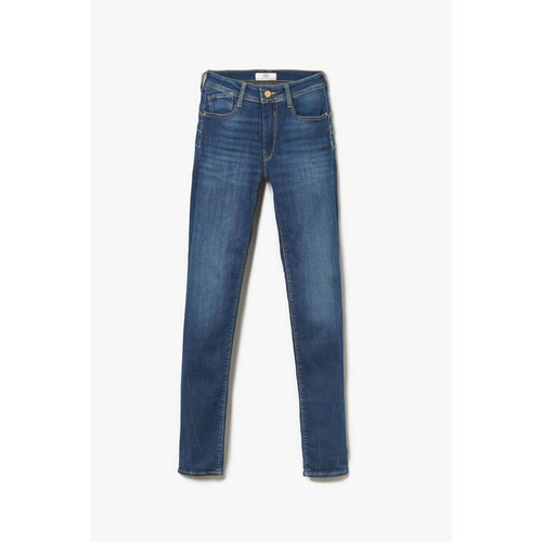 Jeans push-up slim taille haute PULP, longueur 34 bleu Jade Le Temps des Cerises