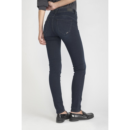 Le Temps des Cerises - Jeans push-up slim taille haute PULP, longueur 34 bleu Meg - Nouveautés jeans femme