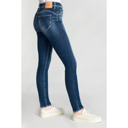 Jeans push-up slim taille haute PULP, longueur 34 bleu Nea Le Temps des Cerises Mode femme