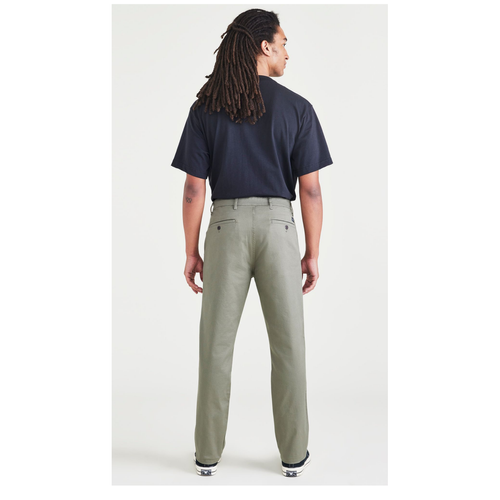 Pantalon chino slim Original vert en coton Dockers
