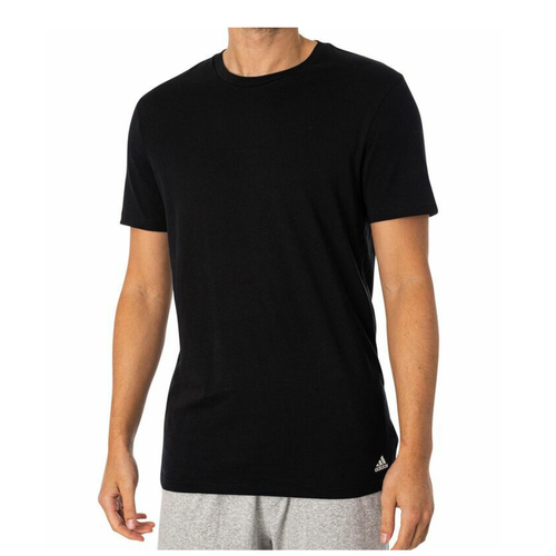 Adidas Underwear - Lot de 3 tee-shirts col rond homme Active Core Coton Adidas gris - T-shirt / Polo homme