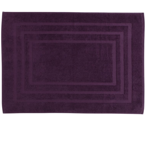 3S. x Tertio (Nos Unis) - Tapis de bain en éponge 750 gm² TERTIO®- violet - Promo Linge de maison