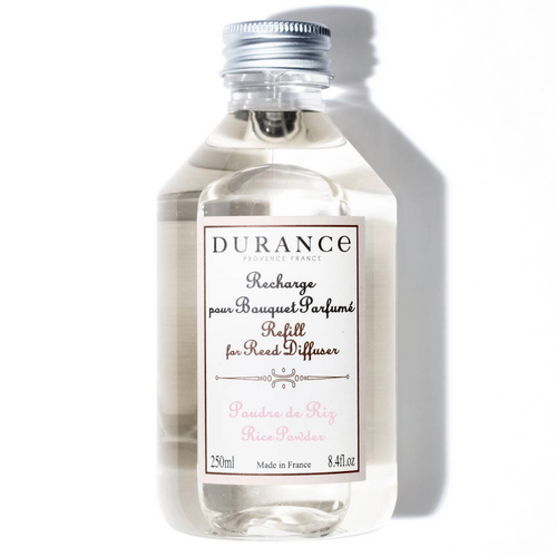 Durance - Recharge pour bouquet parfumé Poudre de Riz - Bougies et parfums d'intérieur