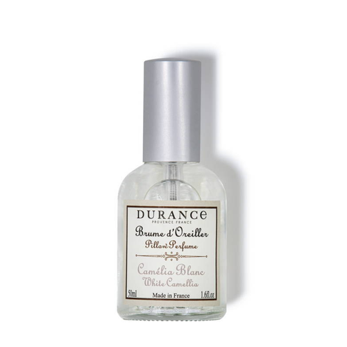 Durance - Brume d'oreiller Camélia Blanc - Durance - Durance parfums d'intérieur