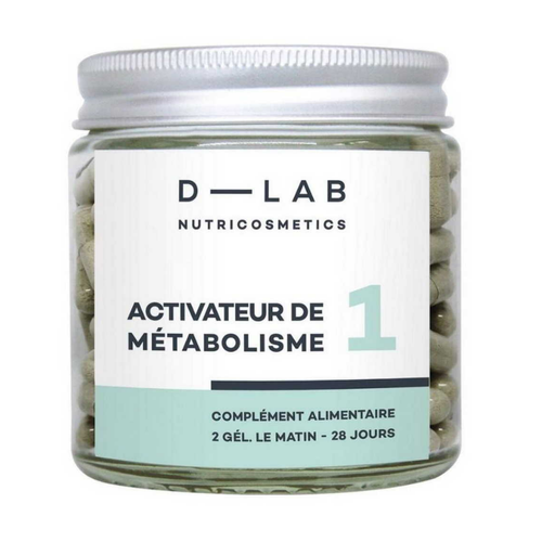 D-Lab - Activateur de Métabolisme - Active l'Energie Cellulaire - D-LAB Nutricosmetics