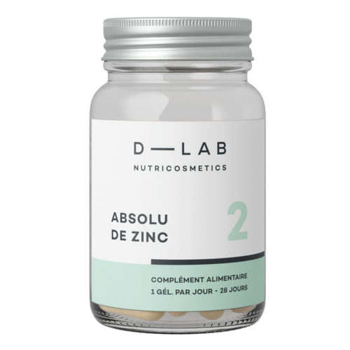 D-Lab - Absolu de Zinc cure de 1 mois  - Compléments Alimentaires Peau