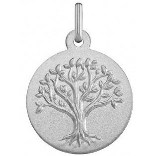 Argyor - Médaille Argyor 1B604466M H1.8 cm - Or Blanc  - Naissance et baptême