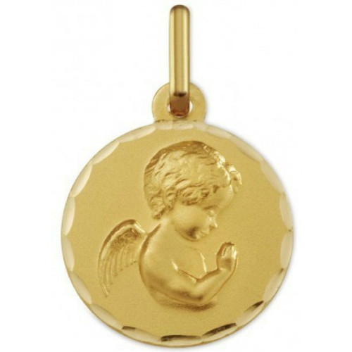 Argyor - Médaille Argyor 1602419N H1.4 cm - Or Jaune 750/1000 - Bijoux enfant