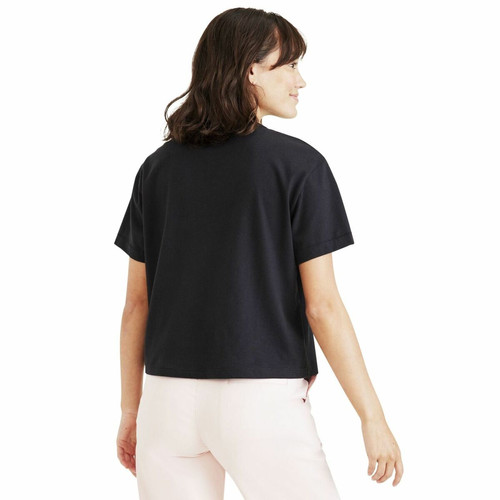 Tee-shirt manches courtes Original noir en coton Dockers