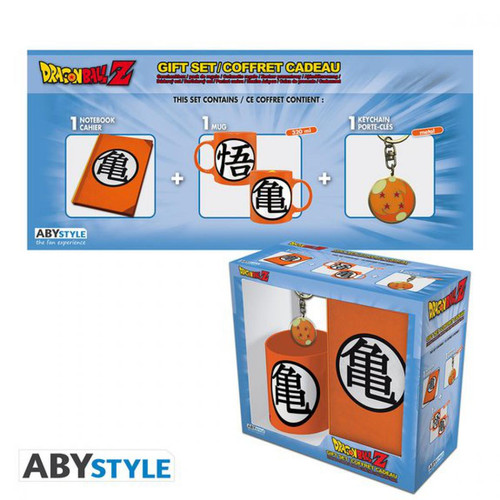 ABY Style - Coffret Cadeau Dragon Ball Z - Cahier + Porte-clés + Mug 