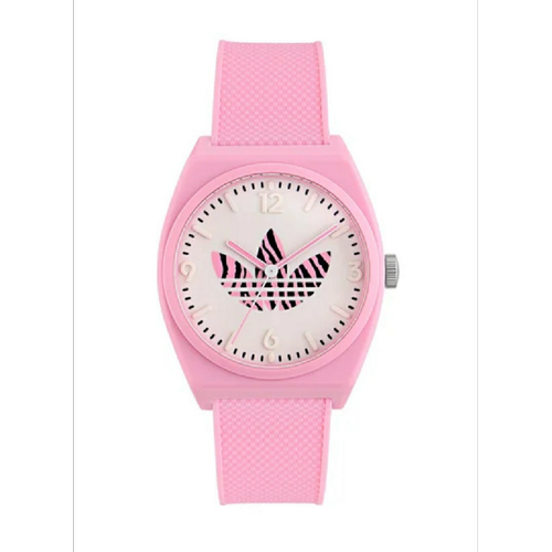 Montre Mixte Adidas Watches Street AOST23553 - Bracelet Résine Rose Rose Adidas Watches Mode femme
