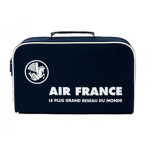 Air France - VALISETTE VINTAGE BLEU MARINE - Air France