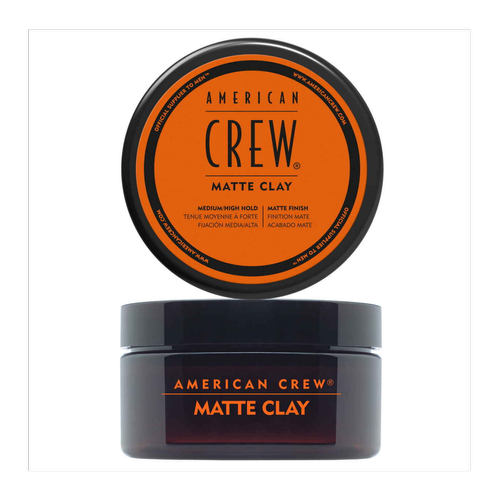 American Crew - Cire Cheveux Homme Fixation Moyenne À Forte & Fini Mat Et Soyeux Matte Clay™  - Soins cheveux homme
