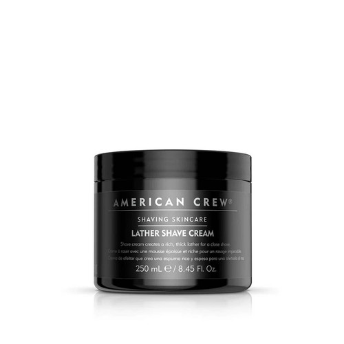 American Crew - Crème à raser moussante soin barbe pour homme - American Crew