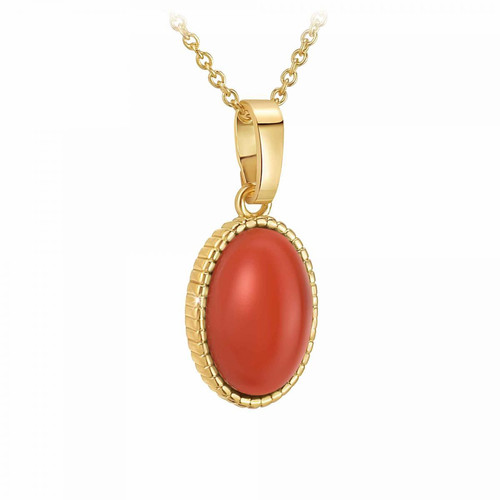 Collier femme B2458-RED-ONYX - Angèle M  Angèle M Bijoux
